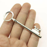 4pcs 79mm Antique Bronze Key Charms for Jewelry Making