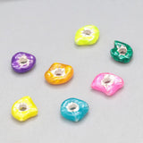 4pcs 925 Sterling Silver Irregular Spacer Beads for DIY Bracelet Making