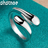 925 Sterling Silver Water Drop Jewelry Set for Women