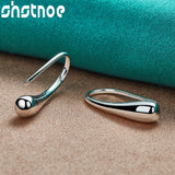925 Sterling Silver Water Drop Jewelry Set for Women