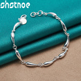 925 Sterling Silver Water Drop Jewelry Set for Women