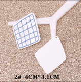 4pcs Acrylic Leopard Print Charms DIY Earring Jewelry Accessories