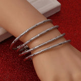 4pcs Africa Jewelry Ethiopian Bangle Dubai Bracelet Men Women Birthday