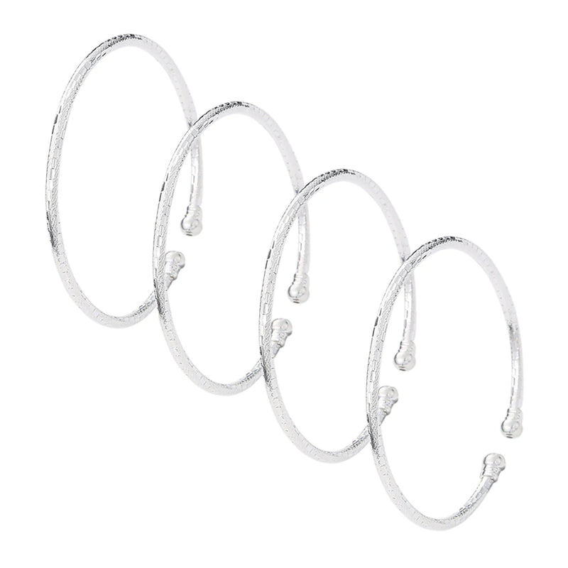 4pcs Africa Jewelry Ethiopian Bracelet Dubai Women Men Bangle Birthday Gift