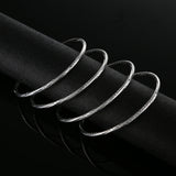 4pcs Africa Jewelry Ethiopian Bracelet Dubai Women Men Bangle Birthday Gift