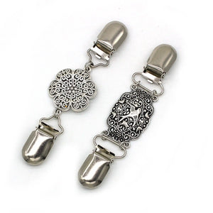 4pcs Retro Crystal Cardigan Clip for Women Sweater Dress