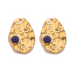 Bohemian Tropical Foliage Stone Charms Pendants DIY Jewelry