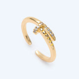 CZ Paved Ring Set, Stacking Rings, Gift for Her