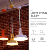 4pcs Chandelier Ceiling Light Chain Covers Dustproof Chain Protector