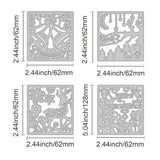 4pcs Christmas Frame Metal Cutting Dies for DIY Scrapbook Greeting Cards
