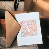 4pcs Christmas Frame Metal Cutting Dies for DIY Scrapbook Greeting Cards Making