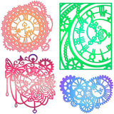 4pcs Clock Gear Metal Cutting Dies for Scrapbooking DIY Card Making