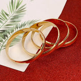 4pcs Morocco Charm Bangles Wedding Jewelry Accessories