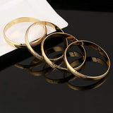 4pcs Morocco Charm Bangles Wedding Jewelry Accessories