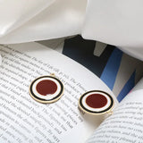 4pcs Multi-Contrast Oil Arkin Metal Pendant for DIY Earrings