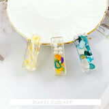 4pcs DIY Earrings Acrylic Mix Built-in Broken Bay Faux Pearl Red Pendant