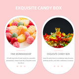 4pcs Wedding Candy Container Party Favor Box