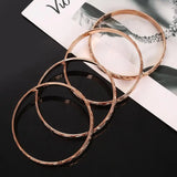4pcs Dubai Bangle African Charm Bangles Jewelry