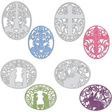 4pcs Easter Theme Metal Cutting Dies for DIY Scrapbooking Card Making