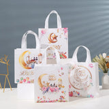 4pcs Eid Mubarak Gift Bags Muslim Islamic Party Packaging Box