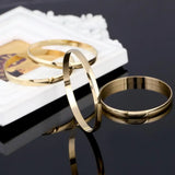 4pcs African Glossy Bangles Jewelry Set