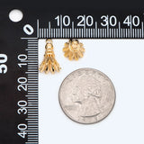 4pcs Badminton Charm Earring Jewelry Making Diy Material Supplies