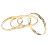 4pcs Dubai African Ethiopian Bangle Women Jewelry Gift