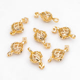 4pcs Hot Air Balloon Charms with CZ, Jewelry Making Diy Supplies