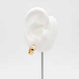 4pcs Round Disc Hoop Earrings 15.5mm Huggie Earrings