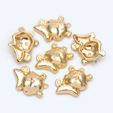 4pcs Tiger Charm Pendant DIY Jewelry Making Accessories