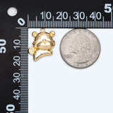 4pcs Tiger Charm Pendant DIY Jewelry Making Accessories