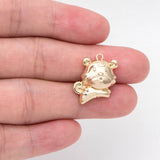 4pcs Tiger Charm Pendant DIY Jewelry Making Accessories