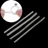 4pcs Ring Size Adjuster Spiral Based Guard Tightener Jewelry Tools