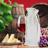 4pcs Khaki Linen Drawstring Gift Bags for Jewelry Wedding Party