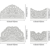 4pcs Lace Border Metal Cutting Dies for DIY Scrapbook Photo Album Crafts