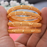 4pcs/Lot Baby Bangles For Child Kids Dubai Circle Bracelet Jewelry