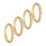 4pcs Women's Dubai Circle Bangles, Middle Eastern African Bracelets