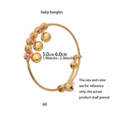 4pcs Dubai Bangles For Kids Ethiopian Bracelet African Jewelry