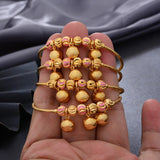 4pcs Dubai Bangles For Kids Ethiopian Bracelet African Jewelry