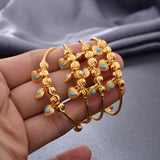4pcs Dubai Girl Boy Birthday Gift Baby Copper Bracelet