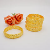 4pcs/Lot Dubai Wedding Bangles For Women Ethiopian Jewelry