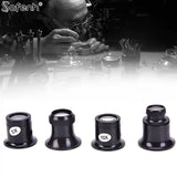 4pcs Portable Magnifying Glass Loupe Lens Watch Magnifier Tool 5X/10X/15x/20x