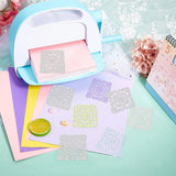 4pcs Metal Flower Frame Cutting Dies for DIY Scrapbooking Wedding Card
