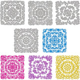 4pcs Metal Flower Frame Cutting Dies for DIY Scrapbooking Wedding Card
