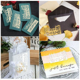 4pcs Metal Rectangle Border Frame Cutting Dies for Scrapbooking