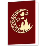 Moon Fairy Metal Cutting Dies for DIY Scrapbook Cards Making