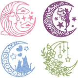 Moon Fairy Metal Cutting Dies for DIY Scrapbook Cards Making