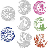 Moon Fairy Metal Cutting Dies for DIY Scrapbook Cards Making
