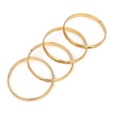 4pcs Punk Style Dubai Jewelry Bangles for Ethiopian Bangle