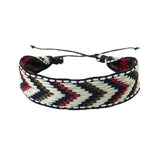 4pcs Boho Weave Rope Couple Bracelet For Woman Men Wrap Bangles Jewelry